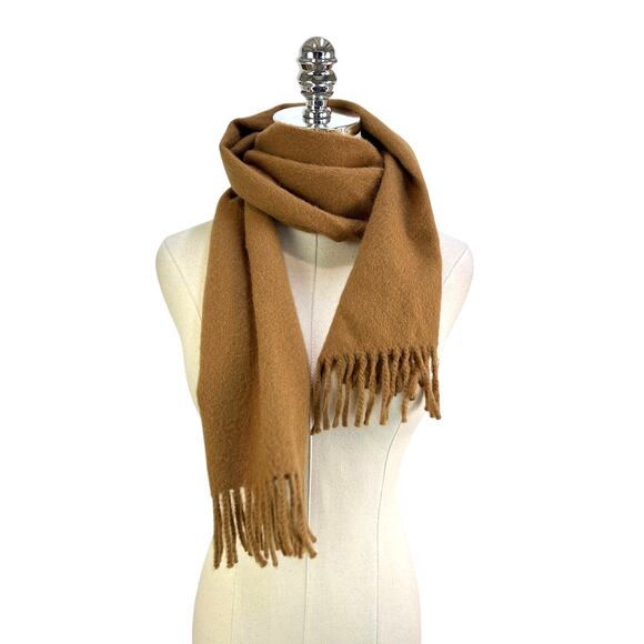 Alpaca 111 Baby Alpace Camel Scarf - Picture 1 of 7